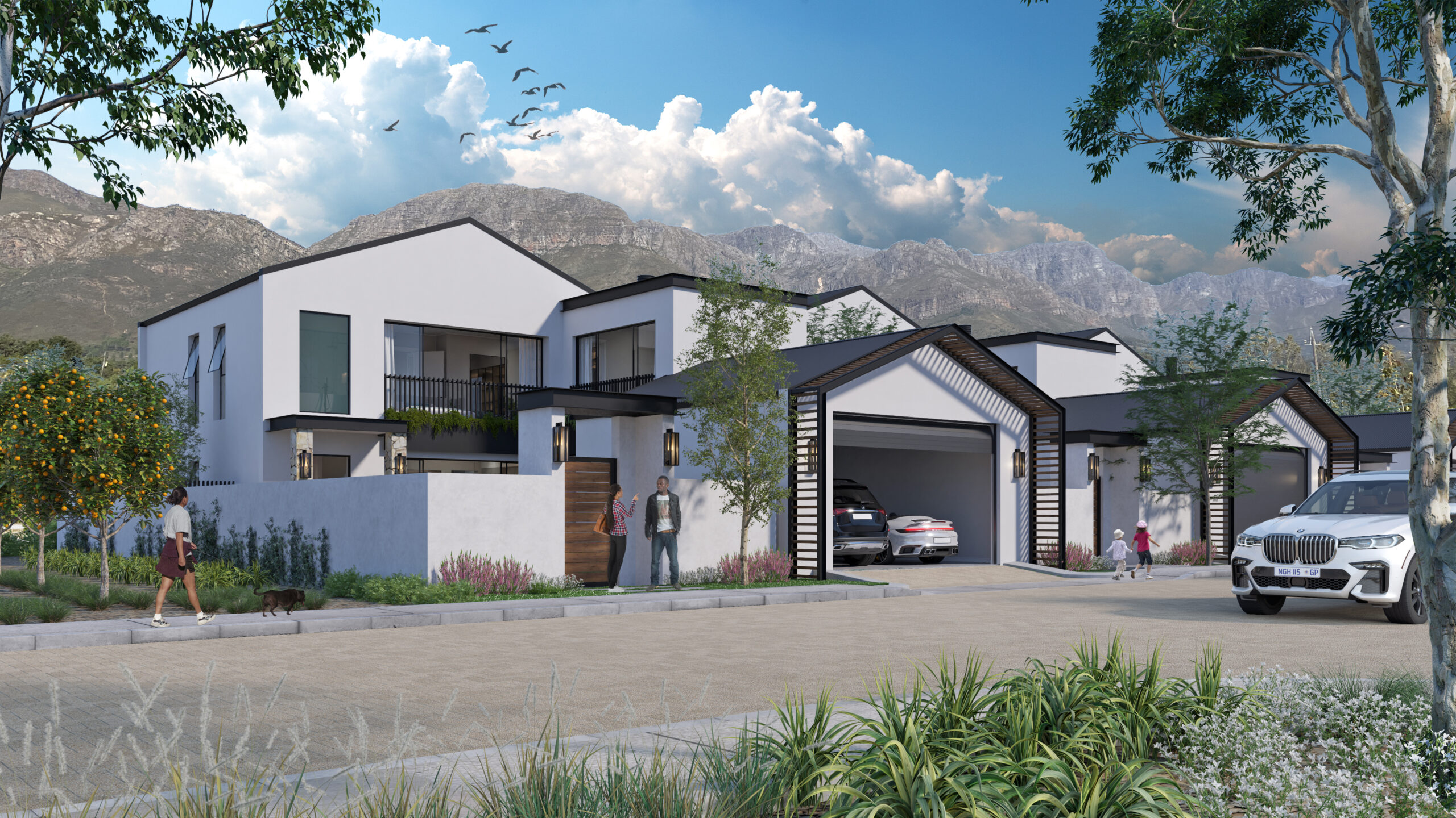 TYPE B & F DOUBLE-STOREY HOMES